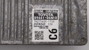 2015 Toyota Camry PCM Engine Control Computer ECU ECM PCU OEM P/N:89661-06N10 89661-06N11 Fits OEM Used Auto Parts - Oemusedautoparts1.com