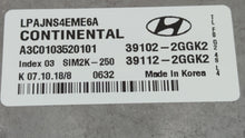 2018-2019 Hyundai Sonata PCM Engine Control Computer ECU ECM PCU OEM P/N:39102-2GGJ0 39112-2GGJ0, 39102-2GGK0 Fits Fits 2018 2019 OEM Used Auto Parts - Oemusedautoparts1.com