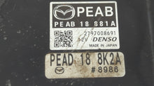 2014 Mazda 3 PCM Engine Control Computer ECU ECM PCU OEM P/N:PEAB18881A PE AB 18 881 A Fits OEM Used Auto Parts - Oemusedautoparts1.com