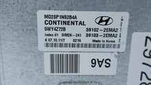 2011-2013 Hyundai Elantra PCM Engine Control Computer ECU ECM PCU OEM P/N:39102-2EMN2 39103-2EMN2 Fits Fits 2011 2012 2013 OEM Used Auto Parts - Oemusedautoparts1.com