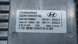 2015-2017 Hyundai Sonata PCM Engine Control Computer ECU ECM PCU OEM P/N:39101-2GGK0 39101-2GGL4 Fits Fits 2015 2016 2017 OEM Used Auto Parts - Oemusedautoparts1.com