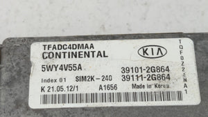 2011-2013 Kia Optima PCM Engine Control Computer ECU ECM PCU OEM P/N:39101-2G862 39111-2G862, 39101-2G861 Fits Fits 2011 2012 2013 OEM Used Auto Parts - Oemusedautoparts1.com