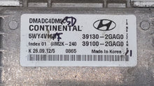 2013 Hyundai Santa Fe PCM Engine Control Computer ECU ECM PCU OEM P/N:39130-2GAG5 39130-2GAG1, 39100-2GAG1, 39130-2GAG2 Fits OEM Used Auto Parts