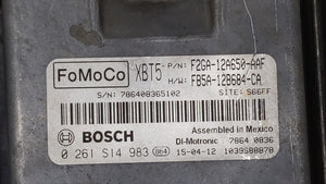 2015-2018 Ford Edge PCM Engine Control Computer ECU ECM PCU OEM P/N:GB5A-12A650-YA F2GA-12A650-AAE Fits OEM Used Auto Parts - Oemusedautoparts1.com