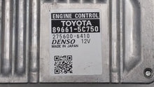 2016-2017 Toyota Prius C PCM Engine Control Computer ECU ECM PCU OEM P/N:89661-5C750 Fits Fits 2016 2017 OEM Used Auto Parts - Oemusedautoparts1.com