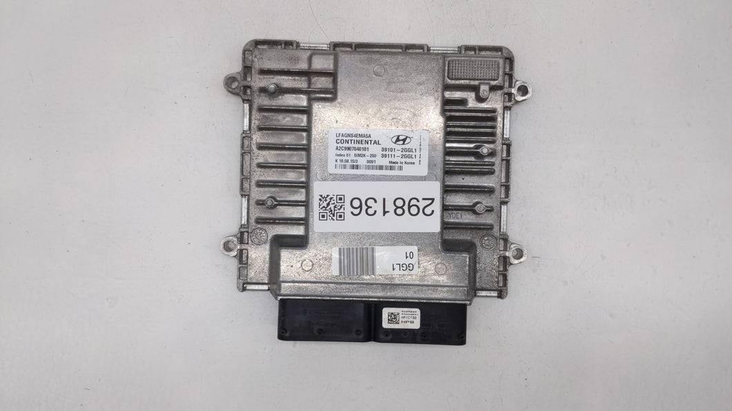 2015-2017 Hyundai Sonata PCM Engine Control Computer ECU ECM PCU OEM P/N:39101-2GGL0 39111-2GGL0 Fits Fits 2015 2016 2017 OEM Used Auto Parts - Oemusedautoparts1.com