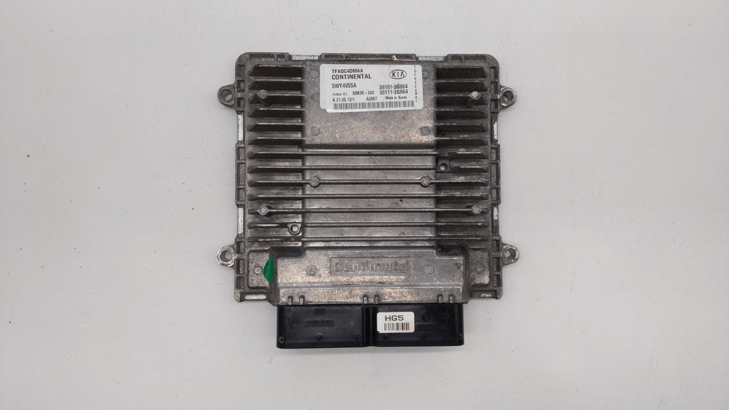 2011-2013 Kia Optima PCM Engine Control Computer ECU ECM PCU OEM P/N:39101-2G862 39111-2G862, 39101-2G861 Fits Fits 2011 2012 2013 OEM Used Auto Parts - Oemusedautoparts1.com