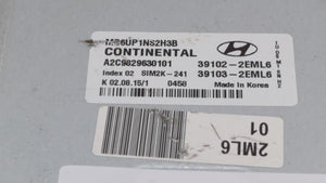 2014-2016 Hyundai Elantra PCM Engine Control Computer ECU ECM PCU OEM P/N:39103-2EML6 39102-2EML6 Fits Fits 2014 2015 2016 OEM Used Auto Parts - Oemusedautoparts1.com