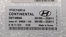 2011-2015 Hyundai Sonata PCM Engine Control Computer ECU ECM PCU OEM P/N:39155-2G916 39105-2G916 Fits OEM Used Auto Parts - Oemusedautoparts1.com