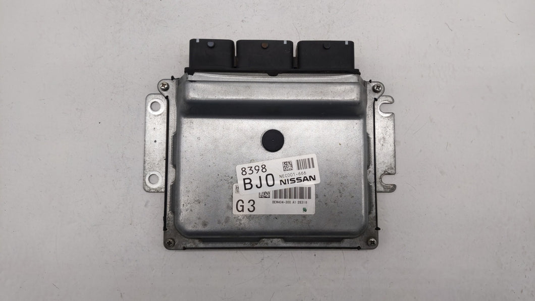 2013-2015 Nissan Sentra PCM Engine Control Computer ECU ECM PCU OEM P/N:BEM404-300 A1 NEC001-666 Fits Fits 2013 2014 2015 OEM Used Auto Parts - Oemusedautoparts1.com