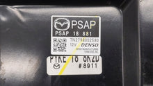 2018 Mazda 3 PCM Engine Control Computer ECU ECM PCU OEM P/N:PSAP 18 881 Fits OEM Used Auto Parts - Oemusedautoparts1.com