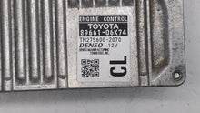 2012-2014 Toyota Camry PCM Engine Control Computer ECU ECM PCU OEM P/N:89661-06K70 89661-06K73 Fits Fits 2012 2013 2014 OEM Used Auto Parts - Oemusedautoparts1.com