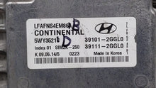 2015-2017 Hyundai Sonata PCM Engine Control Computer ECU ECM PCU OEM P/N:39101-2GGL0 39111-2GGL0 Fits Fits 2015 2016 2017 OEM Used Auto Parts - Oemusedautoparts1.com