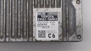 2016-2017 Toyota Camry PCM Engine Control Computer ECU ECM PCU OEM P/N:89661-06T21 89661-06T22, 89661-06N12 Fits Fits 2016 2017 OEM Used Auto Parts - Oemusedautoparts1.com