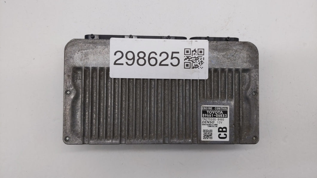 2012-2014 Toyota Camry PCM Engine Control Computer ECU ECM PCU OEM P/N:89661-06K63 89661-06K84 Fits Fits 2012 2013 2014 OEM Used Auto Parts - Oemusedautoparts1.com