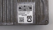 2012-2014 Toyota Camry PCM Engine Control Computer ECU ECM PCU OEM P/N:89661-06K63 89661-06K84 Fits Fits 2012 2013 2014 OEM Used Auto Parts - Oemusedautoparts1.com