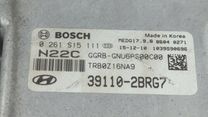 2015-2017 Hyundai Accent PCM Engine Control Computer ECU ECM PCU OEM P/N:391B1-2BRG7 39110-2BRG7 Fits Fits 2015 2016 2017 OEM Used Auto Parts - Oemusedautoparts1.com