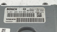 2008 Volvo S70 PCM Engine Control Computer ECU ECM PCU OEM P/N:279700-9300 0 261 209 038 Fits OEM Used Auto Parts - Oemusedautoparts1.com 