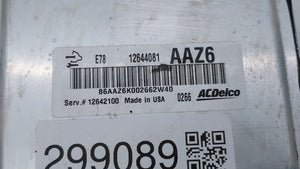 2011 Chevrolet Cruze PCM Engine Control Computer ECU ECM PCU OEM P/N:12616532 12640752, 12642100, 12645606, 12644081 Fits OEM Used Auto Parts - Oemusedautoparts1.com