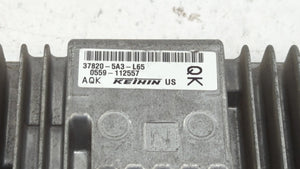 2013 Honda Accord PCM Engine Control Computer ECU ECM PCU OEM P/N:37820-5A3-L65 37820-5A3-L64 Fits OEM Used Auto Parts - Oemusedautoparts1.com