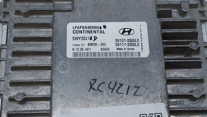 2015-2017 Hyundai Sonata PCM Engine Control Computer ECU ECM PCU OEM P/N:39101-2GGL3 39111-2GGL3 Fits Fits 2015 2016 2017 OEM Used Auto Parts - Oemusedautoparts1.com