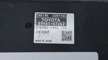 2010 Toyota Prius PCM Engine Control Computer ECU ECM PCU OEM P/N:89661-47262 89681-47081, 89661-47261 Fits OEM Used Auto Parts - Oemusedautoparts1.com