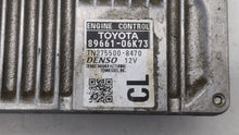 2012-2014 Toyota Camry PCM Engine Control Computer ECU ECM PCU OEM P/N:89661-06K70 89661-06K73 Fits Fits 2012 2013 2014 OEM Used Auto Parts - Oemusedautoparts1.com