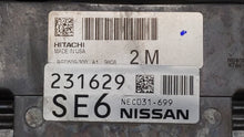 2019 Nissan Altima PCM Engine Control Computer ECU ECM PCU OEM P/N:BED509-300 A1 NEC041-056, BED509-300, NEC039-657 Fits OEM Used Auto Parts - Oemusedautoparts1.com