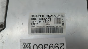 2012-2014 Hyundai Genesis PCM Engine Control Computer ECU ECM PCU OEM P/N:95440-4F221 39105-3CBN0 Fits Fits 2012 2013 2014 OEM Used Auto Parts - Oemusedautoparts1.com