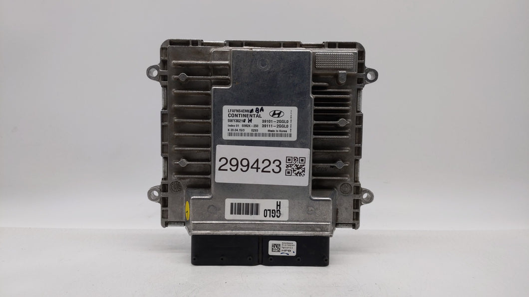 2015-2017 Hyundai Sonata PCM Engine Control Computer ECU ECM PCU OEM P/N:39101-2GGL3 39111-2GGL3 Fits Fits 2015 2016 2017 OEM Used Auto Parts - Oemusedautoparts1.com