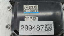 2014 Mazda 3 PCM Engine Control Computer ECU ECM PCU OEM P/N:PE19 18 881A Fits OEM Used Auto Parts - Oemusedautoparts1.com