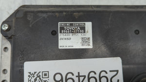 2012-2013 Toyota Prius PCM Engine Control Computer ECU ECM PCU OEM P/N:89661-47190 Fits Fits 2012 2013 OEM Used Auto Parts - Oemusedautoparts1.com