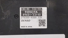 2010 Lexus Es350 PCM Engine Control Computer ECU ECM PCU OEM P/N:89661-33F41 89661-33F40 Fits OEM Used Auto Parts - Oemusedautoparts1.com