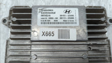 2011 Hyundai Sonata PCM Engine Control Computer ECU ECM PCU OEM P/N:39101-2G665 39111-2G665 Fits OEM Used Auto Parts - Oemusedautoparts1.com