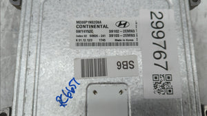 2011-2013 Hyundai Elantra PCM Engine Control Computer ECU ECM PCU OEM P/N:39102-2EMN2 39103-2EMN2 Fits Fits 2011 2012 2013 OEM Used Auto Parts - Oemusedautoparts1.com