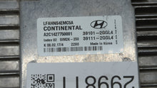 2015-2017 Hyundai Sonata PCM Engine Control Computer ECU ECM PCU OEM P/N:39101-2GGL4 39111-2GGL4 Fits Fits 2015 2016 2017 OEM Used Auto Parts - Oemusedautoparts1.com