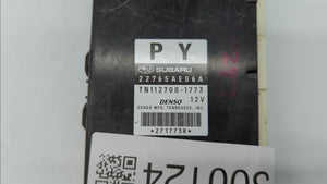 2013-2014 Subaru Legacy PCM Engine Control Computer ECU ECM PCU OEM P/N:22765AE06A 22765AE06C, 22765AE06D Fits Fits 2013 2014 OEM Used Auto Parts - Oemusedautoparts1.com