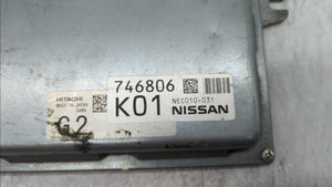 2014 Infiniti Qx60 PCM Engine Control Computer ECU ECM PCU OEM P/N:BEM3B1-300 A1 NEC010-035, NEC010-033, NEC010-028 Fits OEM Used Auto Parts - Oemusedautoparts1.com