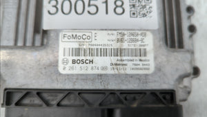 2013-2018 Ford Focus PCM Engine Control Computer ECU ECM PCU OEM P/N:DM5A-12A650-CA EMA-12A650-VA Fits OEM Used Auto Parts - Oemusedautoparts1.com