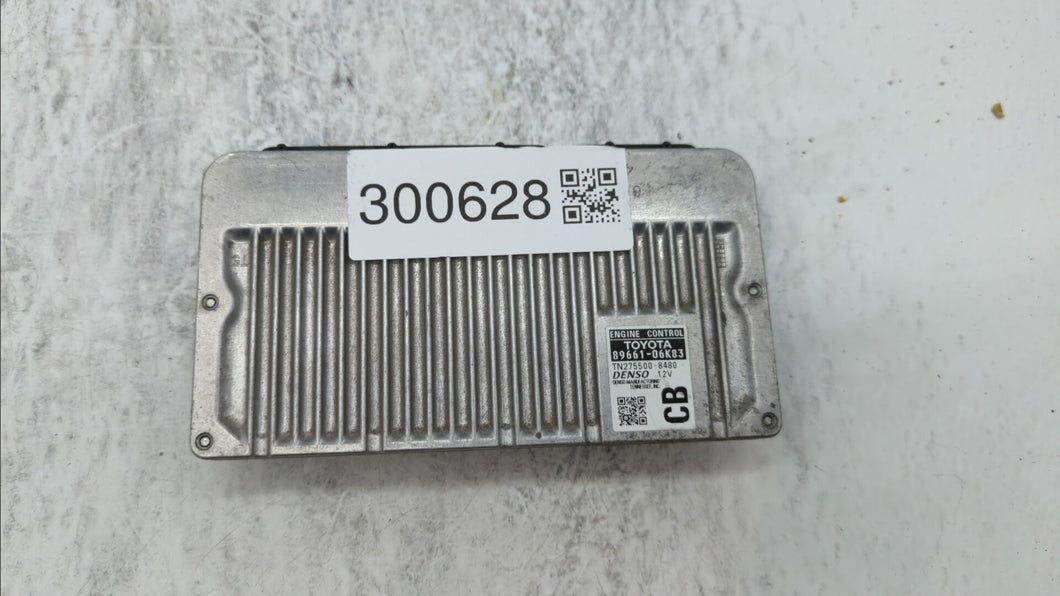 2012-2014 Toyota Camry PCM Engine Control Computer ECU ECM PCU OEM P/N:89661-06K63 89661-06K84 Fits Fits 2012 2013 2014 OEM Used Auto Parts - Oemusedautoparts1.com