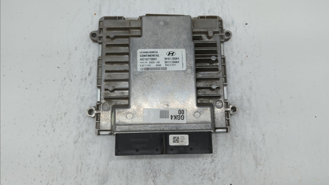 2015-2017 Hyundai Sonata PCM Engine Control Computer ECU ECM PCU OEM P/N:39101-2GGL2 39111-2GGL2 Fits Fits 2015 2016 2017 OEM Used Auto Parts - Oemusedautoparts1.com