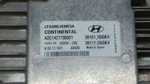 2015-2017 Hyundai Sonata PCM Engine Control Computer ECU ECM PCU OEM P/N:39101-2GGL2 39111-2GGL2 Fits Fits 2015 2016 2017 OEM Used Auto Parts - Oemusedautoparts1.com