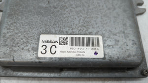 2010 Nissan Altima PCM Engine Control Computer ECU ECM PCU OEM P/N:MEC114-012 A1 MEC114-010 C1, MEC114-011 A1 Fits OEM Used Auto Parts - Oemusedautoparts1.com