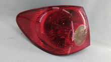 2004-2008 Toyota Corolla Tail Light Assembly Driver Left OEM Fits 2004 2005 2006 2007 2008 OEM Used Auto Parts