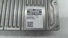 2014 Toyota Prius C PCM Engine Control Computer ECU ECM PCU OEM P/N:89661-5C330 Fits OEM Used Auto Parts