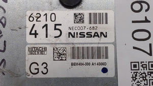 2013-2015 Nissan Sentra PCM Engine Control Computer ECU ECM PCU OEM P/N:BEM404-300 A1 NEC001-666 Fits Fits 2013 2014 2015 OEM Used Auto Parts - Oemusedautoparts1.com 