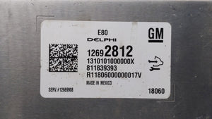 2017-2018 Chevrolet Cruze PCM Engine Control Computer ECU ECM PCU OEM P/N:12692812 12687467, 12696201 Fits Fits 2017 2018 2019 OEM Used Auto Parts - Oemusedautoparts1.com 