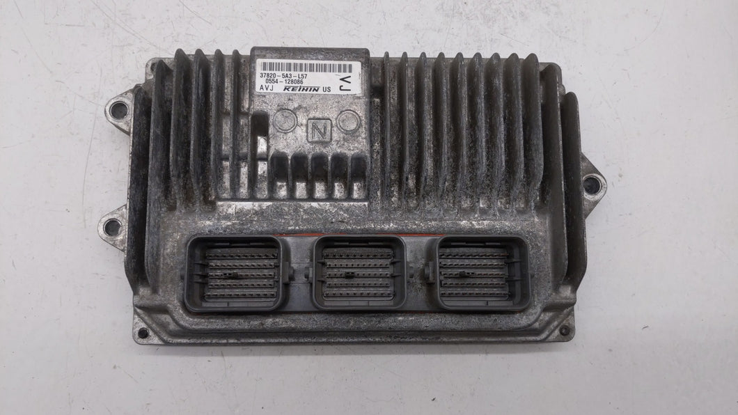 2013 Honda Accord PCM Engine Control Computer ECU ECM PCU OEM P/N:37820-5A3-L58 37820-5A3-L59, 37820-5A3-L57 Fits OEM Used Auto Parts - Oemusedautoparts1.com 