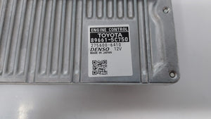 2016-2017 Toyota Prius C PCM Engine Control Computer ECU ECM PCU OEM P/N:89661-5C750 Fits Fits 2016 2017 OEM Used Auto Parts - Oemusedautoparts1.com 