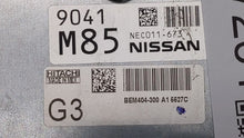 2013-2015 Nissan Sentra PCM Engine Control Computer ECU ECM PCU OEM P/N:BEM404-300 A1 NEC001-666 Fits Fits 2013 2014 2015 OEM Used Auto Parts - Oemusedautoparts1.com 